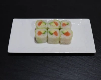 Spring Roll Saumon Avocat Menth Coriandre