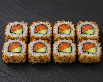 Crispy Roll Saumon Fumé Avocat