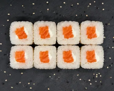 White Roll Saumon fromage 