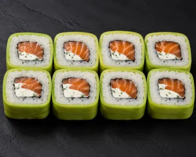 Avocat Roll Saumon Fumé Boursin 