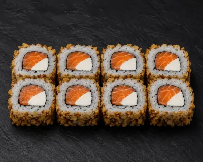 Crispy Roll Saumon Cheese