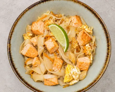 Pad Thai Saumon 