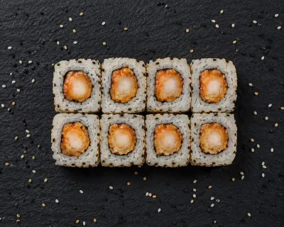 California Crevettes Tempura Épicé