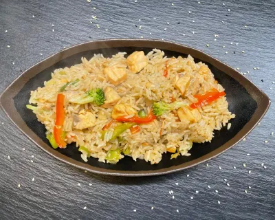 Wok Thaï Poulet (Riz)