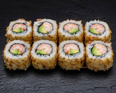 Crispy Roll Crevettes Avocat