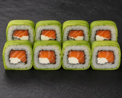 Avocat Roll Saumon Fromage 