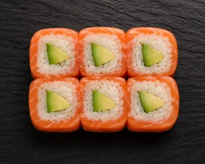 Saumon Roll Saumon Avocat