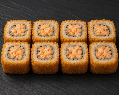 Fry Roll Saumon Grillé Épicé 