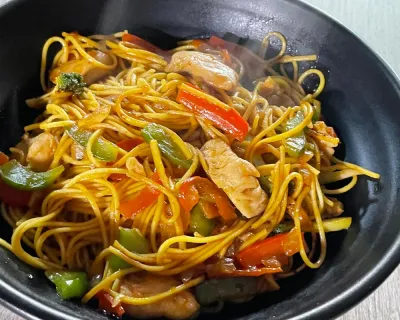 Wok Thaï Crevettes (Nouilles)